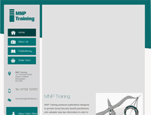 Tablet Screenshot of mnptraining.com